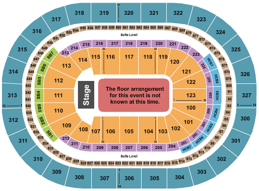 KeyBank Center NCAA Tournament Seating Chart
